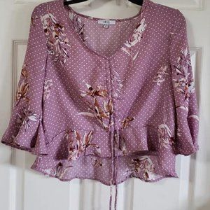 Iris Crop Top Med.